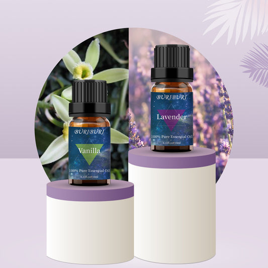 Eucalyptus and Vanilla Essential Oil Set 2 Pack