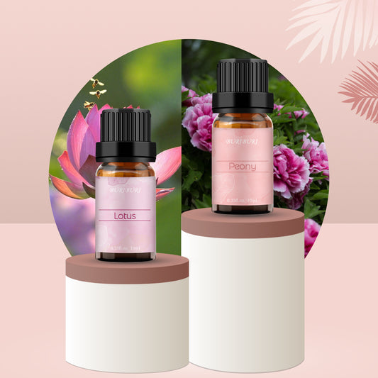 Lotus and Peony Essential Oil Set 2 Pack