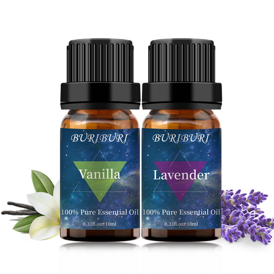 Eucalyptus and Vanilla Essential Oil Set 2 Pack
