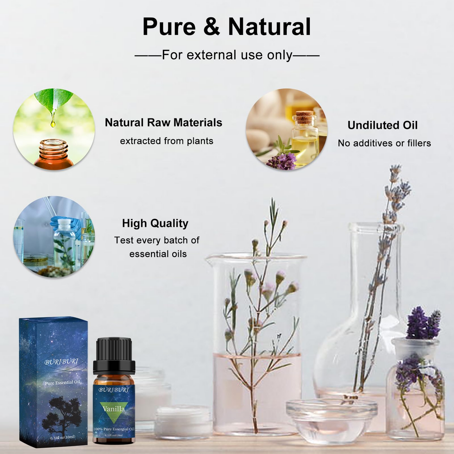 vanilla essential oil for skin