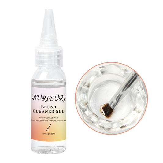 Acrylic Gel Polish Nail Brush Cleaner Gel Water