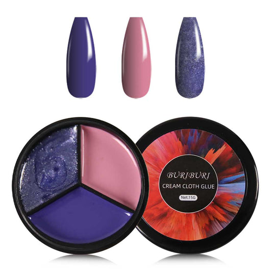 purple gel nail polish shining blue purple dry rose