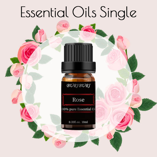 Single 10ml Natural Essential Oils for Aromatherapy, Diffuser, Spa, Massage, DIY Bath Bomb & Candle Making