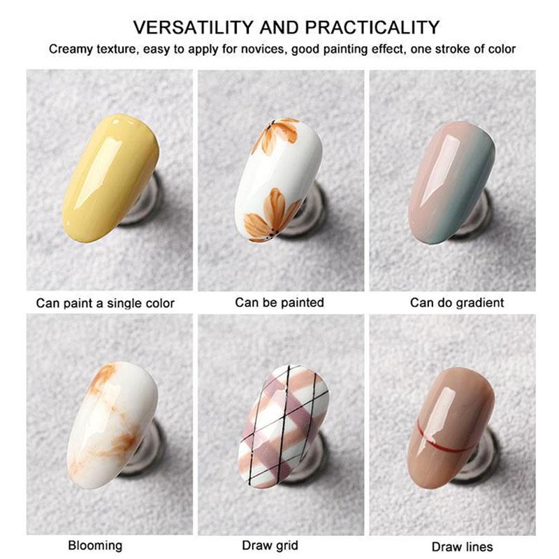 purple glitter gel nail polish