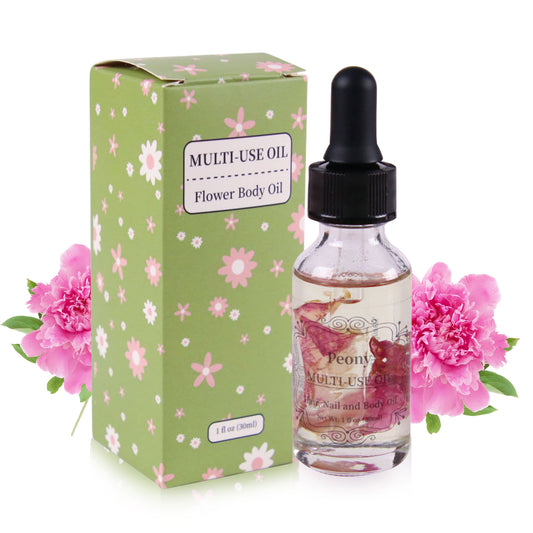 Peony Flower Multi-Use Body Oils