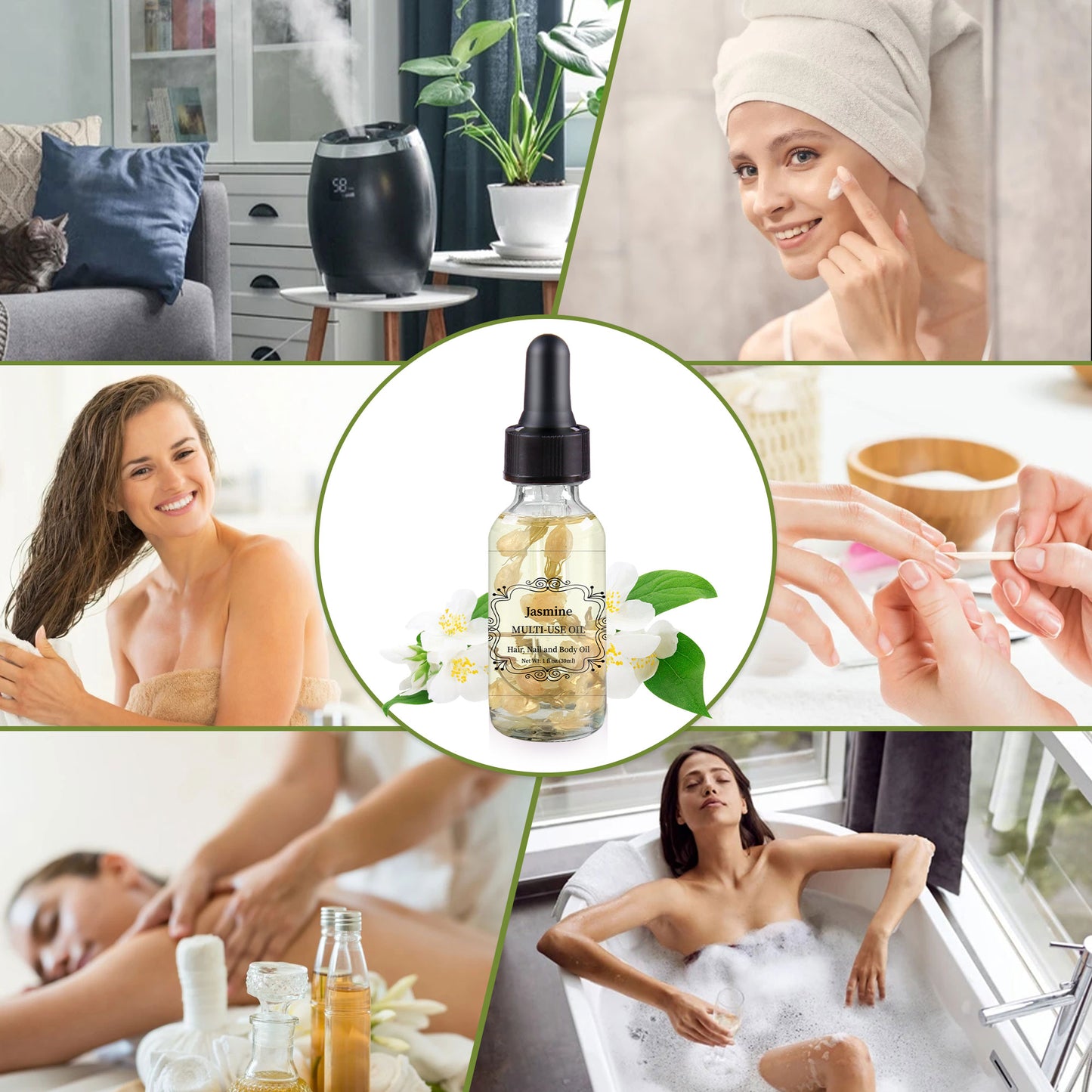 jasmine peony Multi-Use body Oil