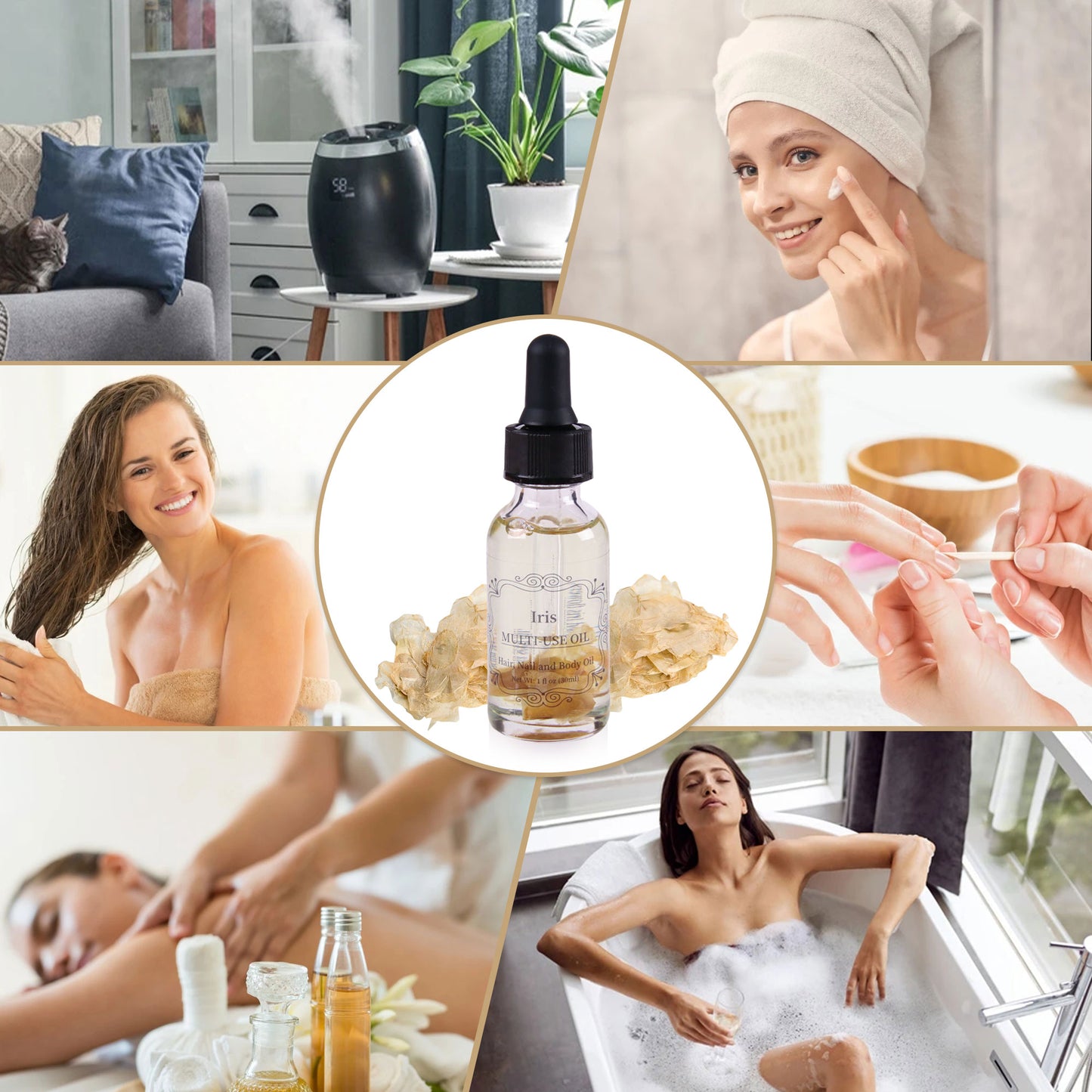 Iris Perfume Multi-Use Body Oils