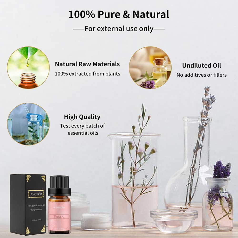 Premium Grade Peony Essential Oil - 10ml