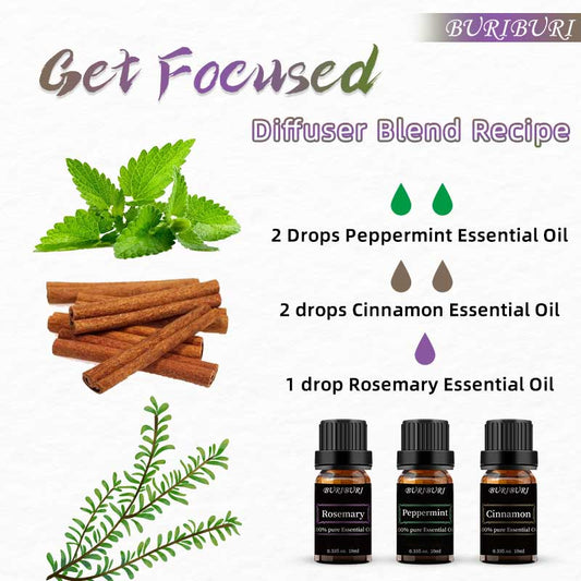 Get Focused Diffuser Blend Recipes Eseential Oils