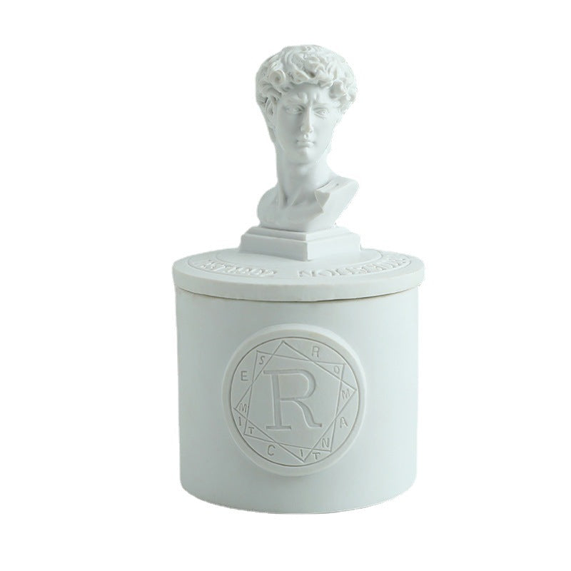 Sculpture Cup Soy Wax Natural Aroma Scented Candle