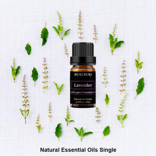 Single 10ml Natural Essential Oils for Aromatherapy, Diffuser, Spa, Massage, DIY Bath Bomb & Candle Making