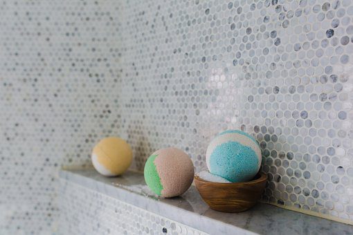 bath bombs with toys inside