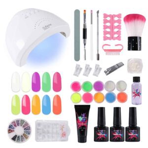 best at-home gel nail extension kit