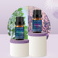 BURIBURI Eucalyptus and Lavender Essential Oil Set 2 Pack