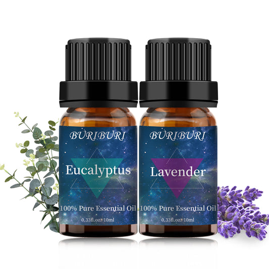 Eucalyptus Oil and Lavender Essential Oil Set 2 Pack