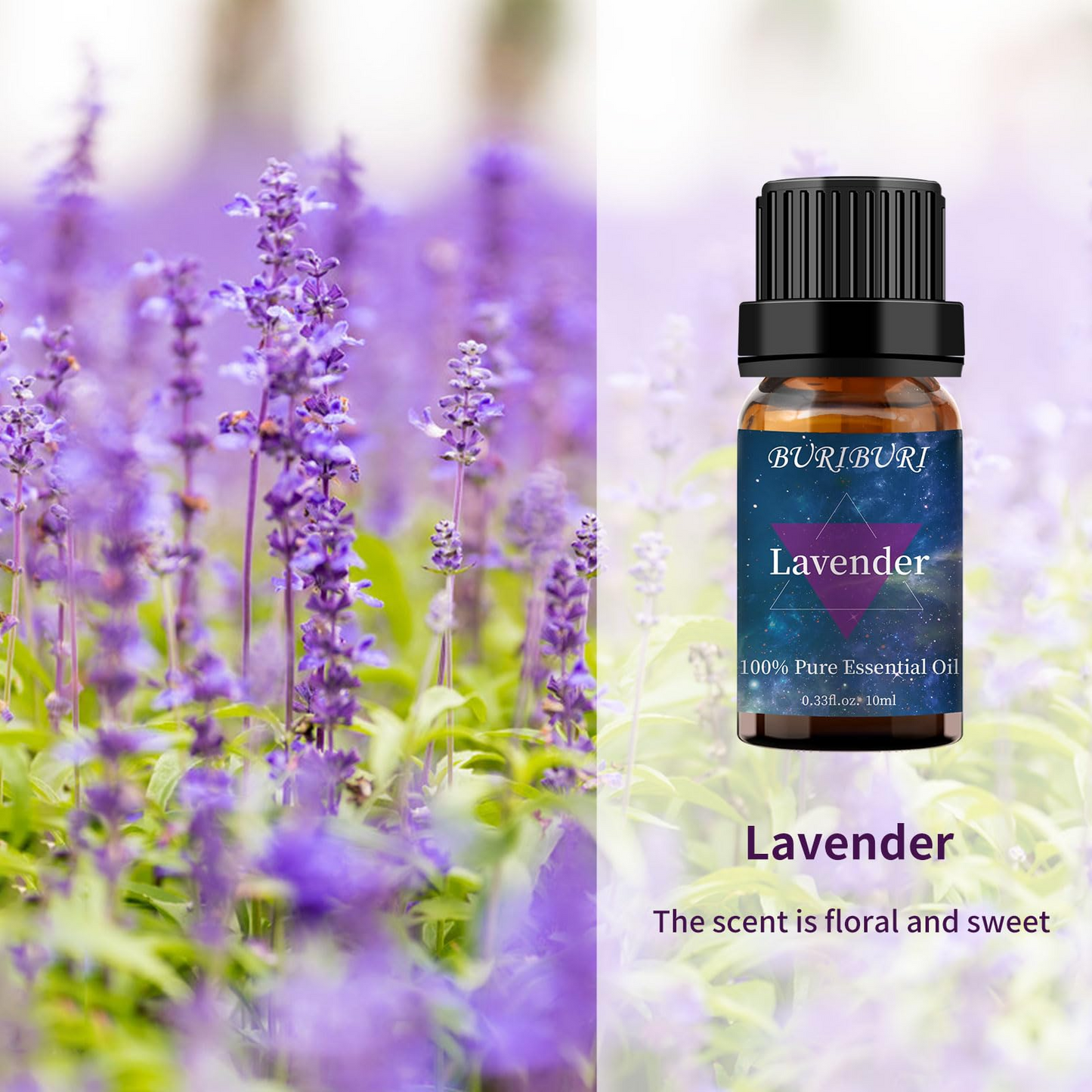 Lavender and Sandalwood Essential Oil Set 2 Pack