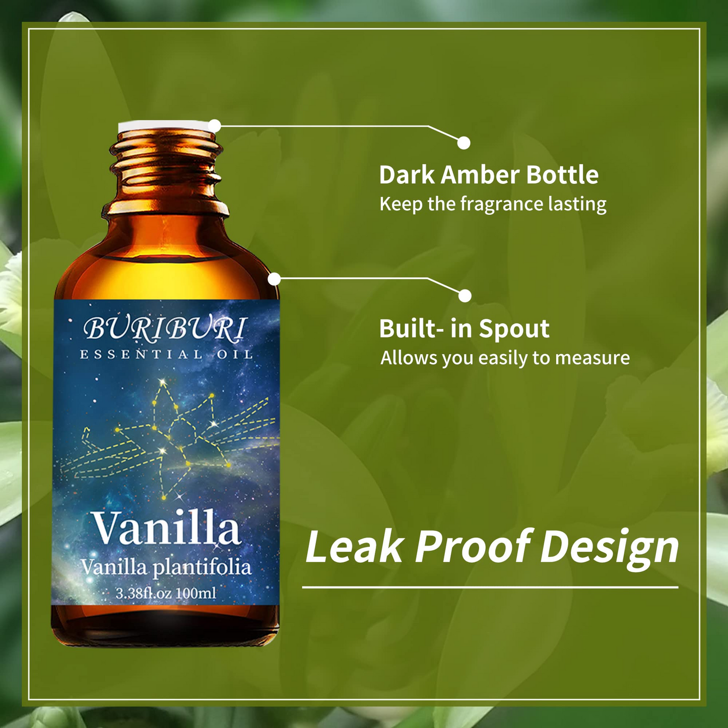 BURIBRUI Vanilla Essential Oil