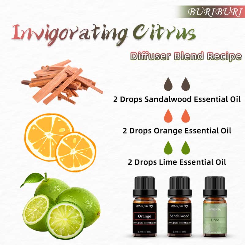 Invigorating Citrus Diffuser Blend Recipe