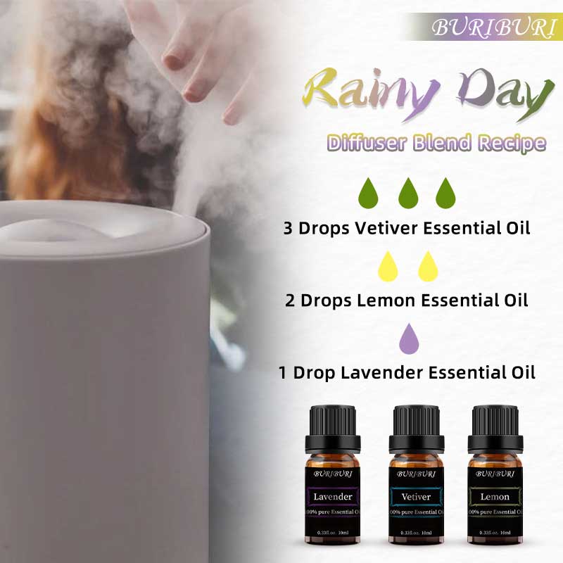 Essential Oils Rainy Day Diffuser Blend Recipe