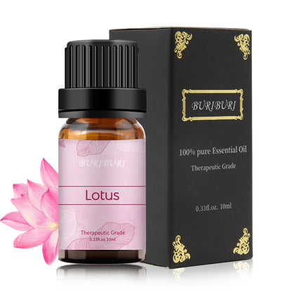 Single 10ml Natural Essential Oils for Aromatherapy, Diffuser, Spa, Massage, DIY Bath Bomb & Candle Making