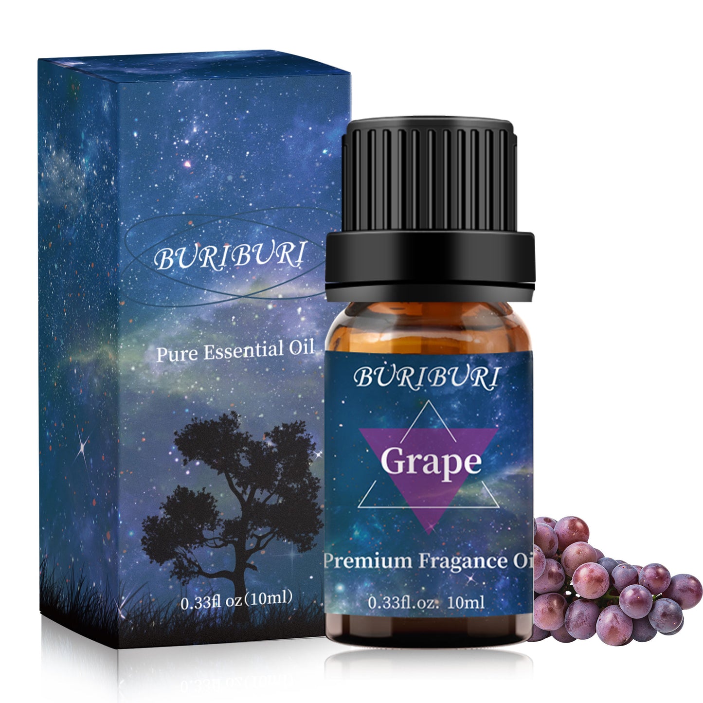 Premium Grade Grape Scented Fragrance Oil - 10ml