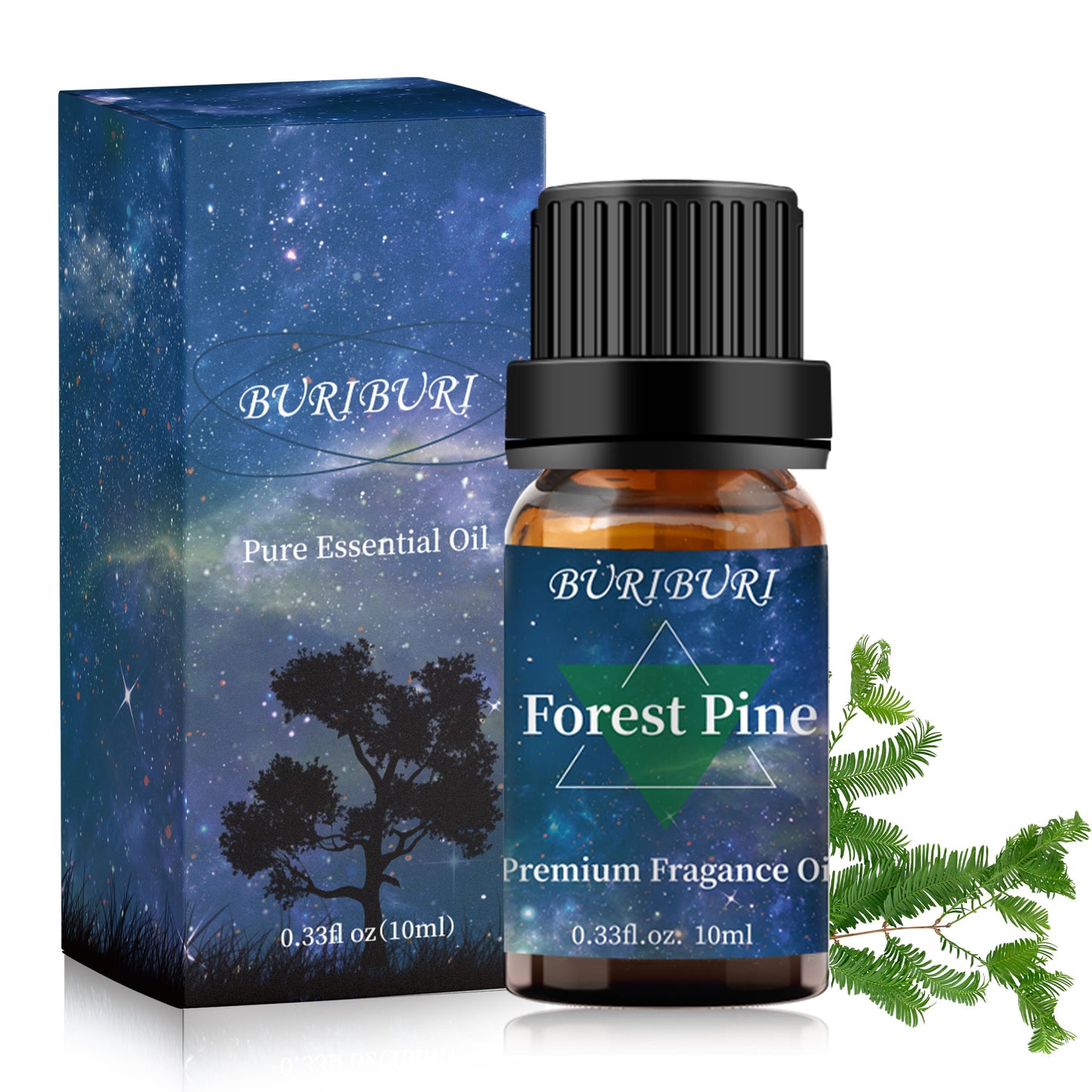 Premium Grade Forest Pine Scented Fragrance Oil - 10ml