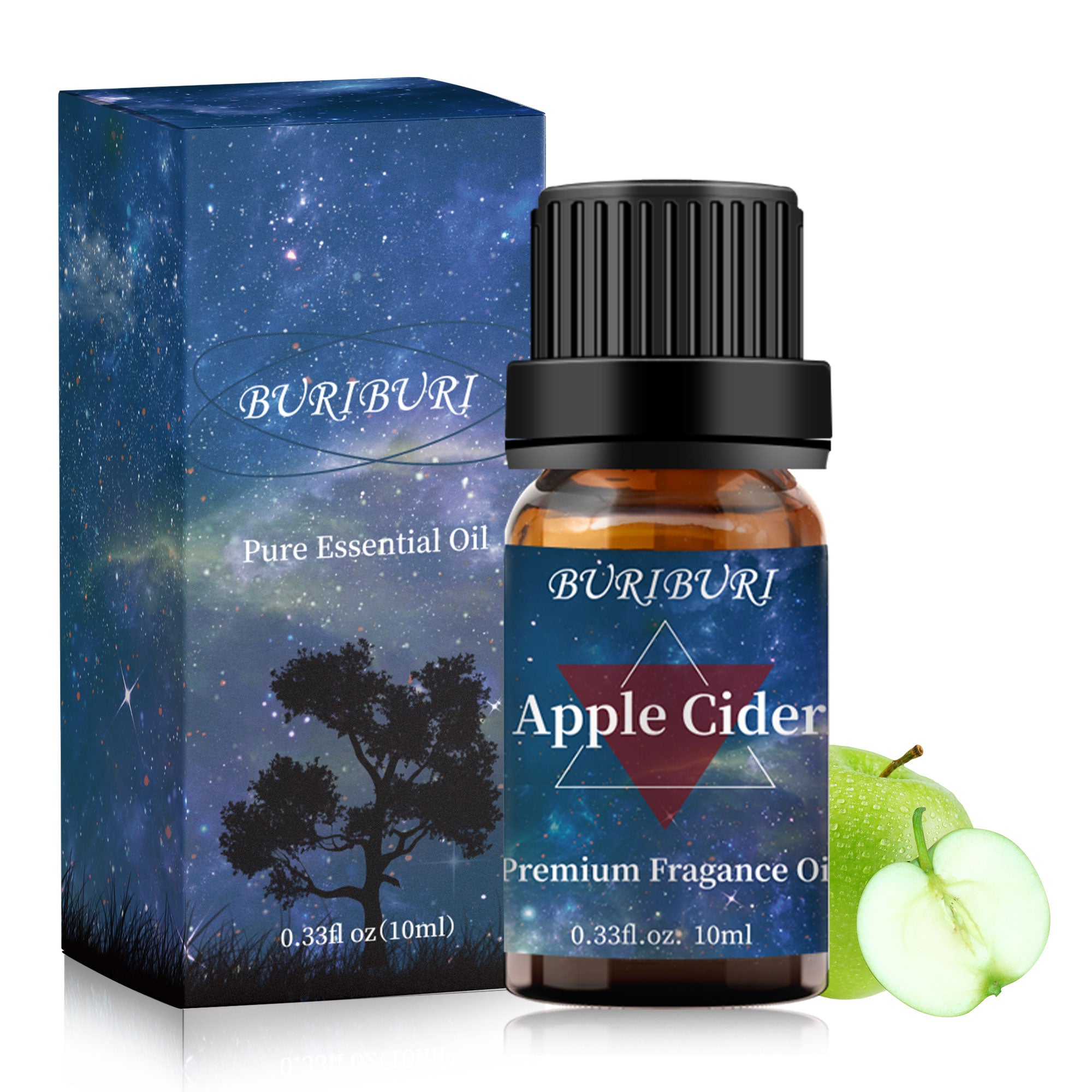 Premium Grade Apple Cider Scented Fragrance Oil - 10ml