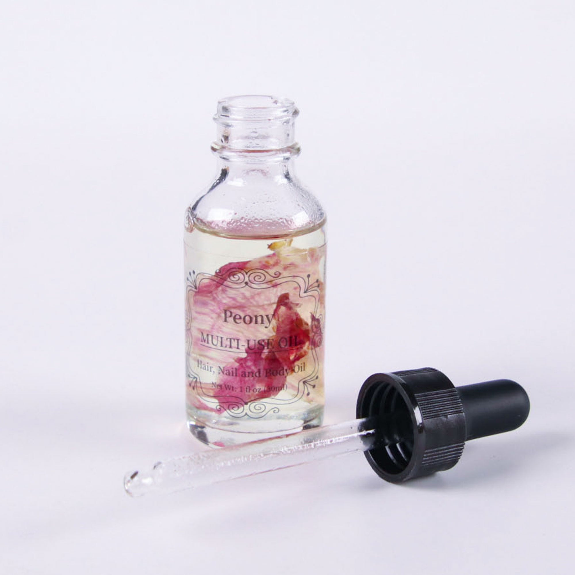 2pcs Peony + Rose Multi-Use Oil Flower Body Oils Set