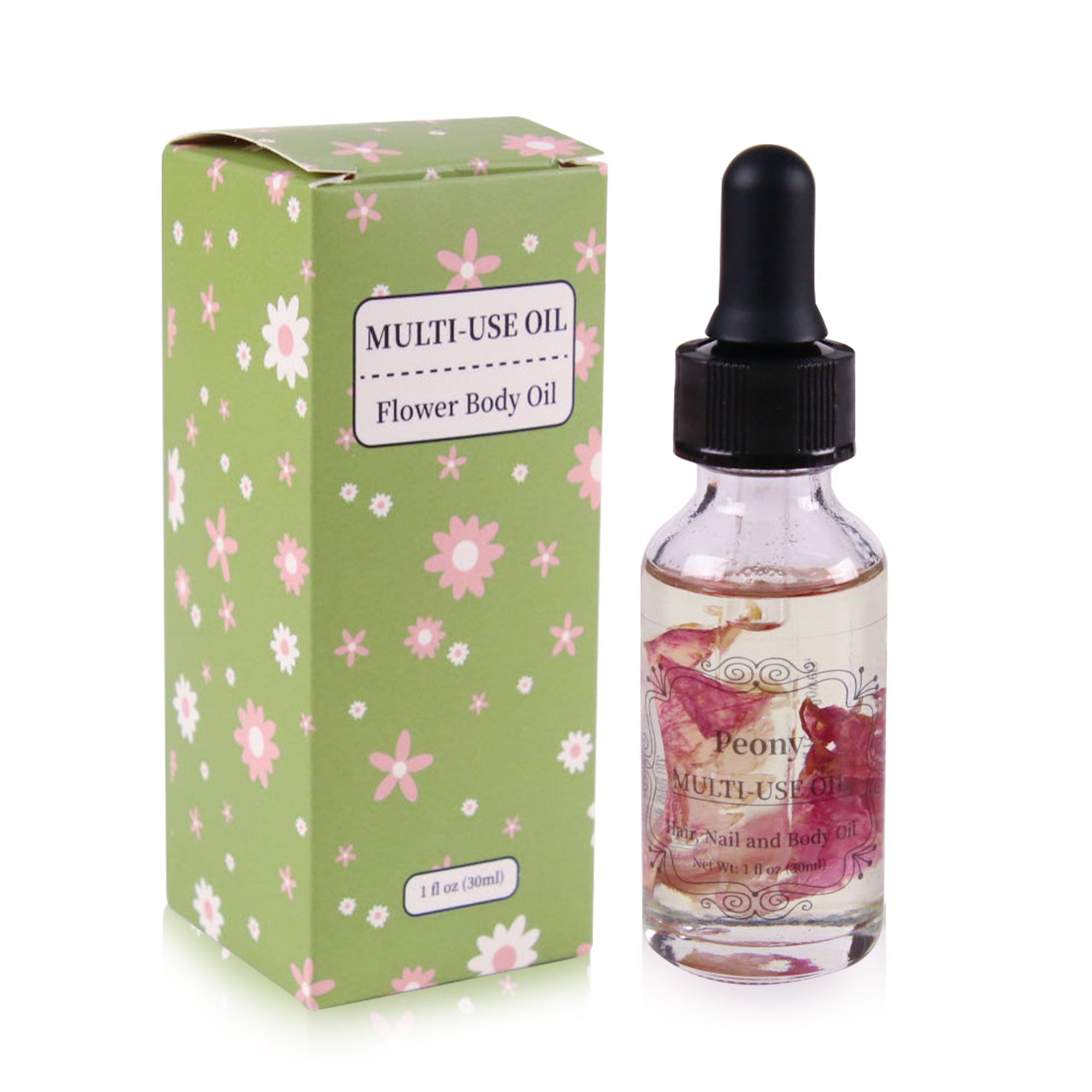 2pcs Peony + Jasmine Multi-Use Oil Flower Body Oils Set