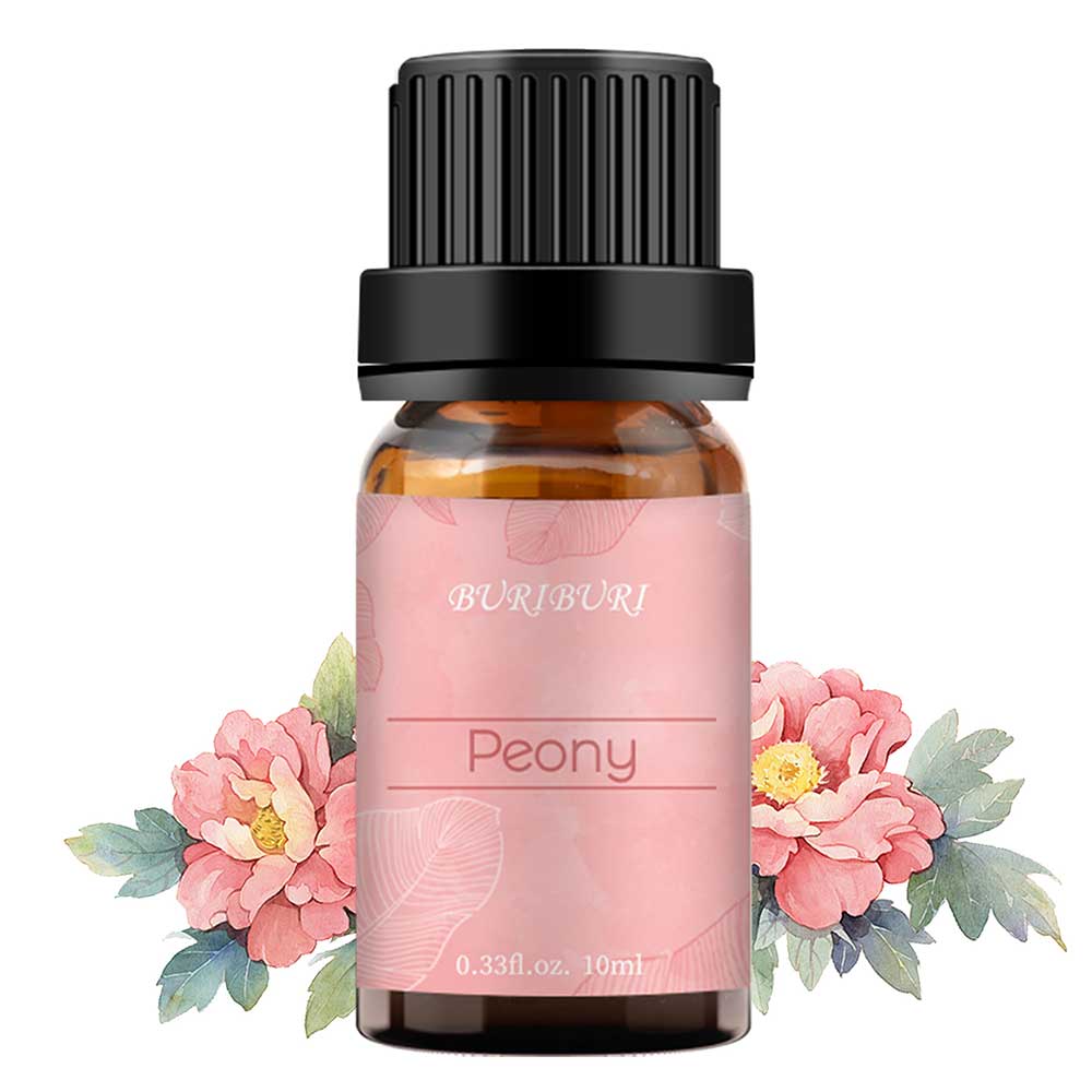 2pcs 10ml Rose + Peony Essential Oil Set