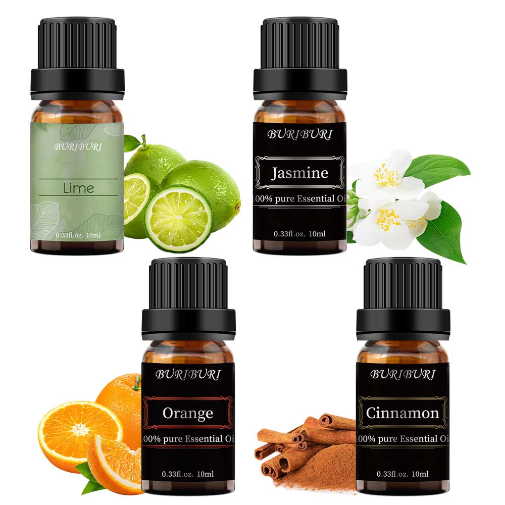 Cinnamon Jamine Lime Orange Essential Oils Diffuser Blends