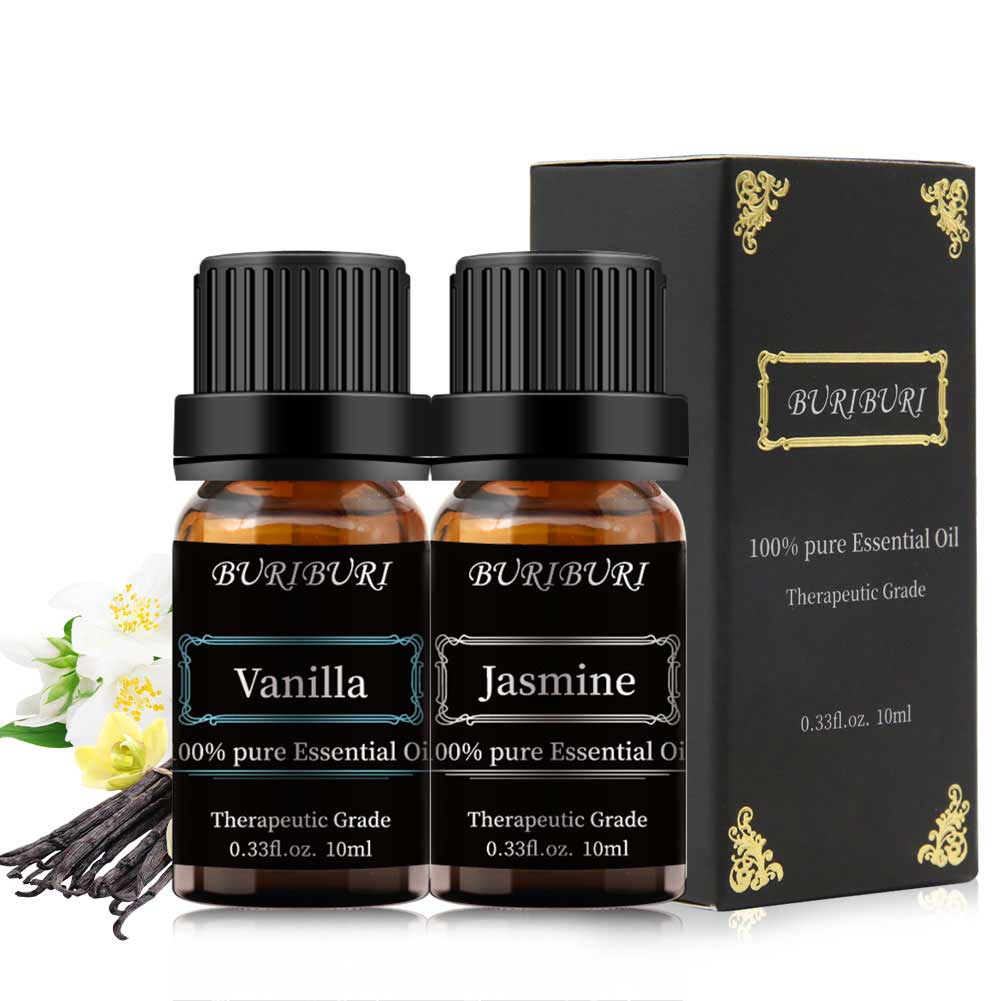 2pcs / 3pcs 10ml Natural Essential Oils Sets for Aromatherapy, Diffuser, Spa, Massage, DIY Bath Bomb & Candle Making