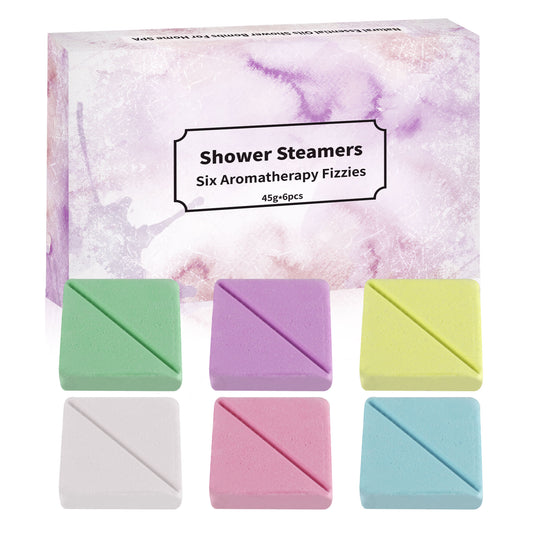 Square Shower Steamers Aromatherapy set