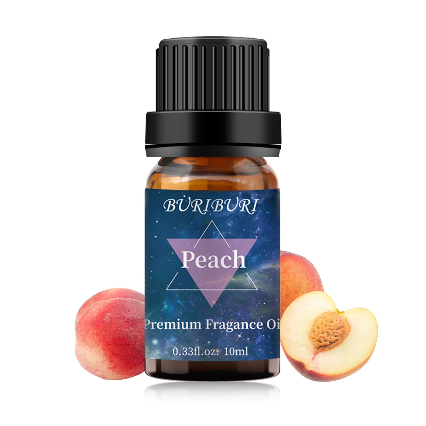 Premium Grade Peach Scented Fragrance Oil - 10ml