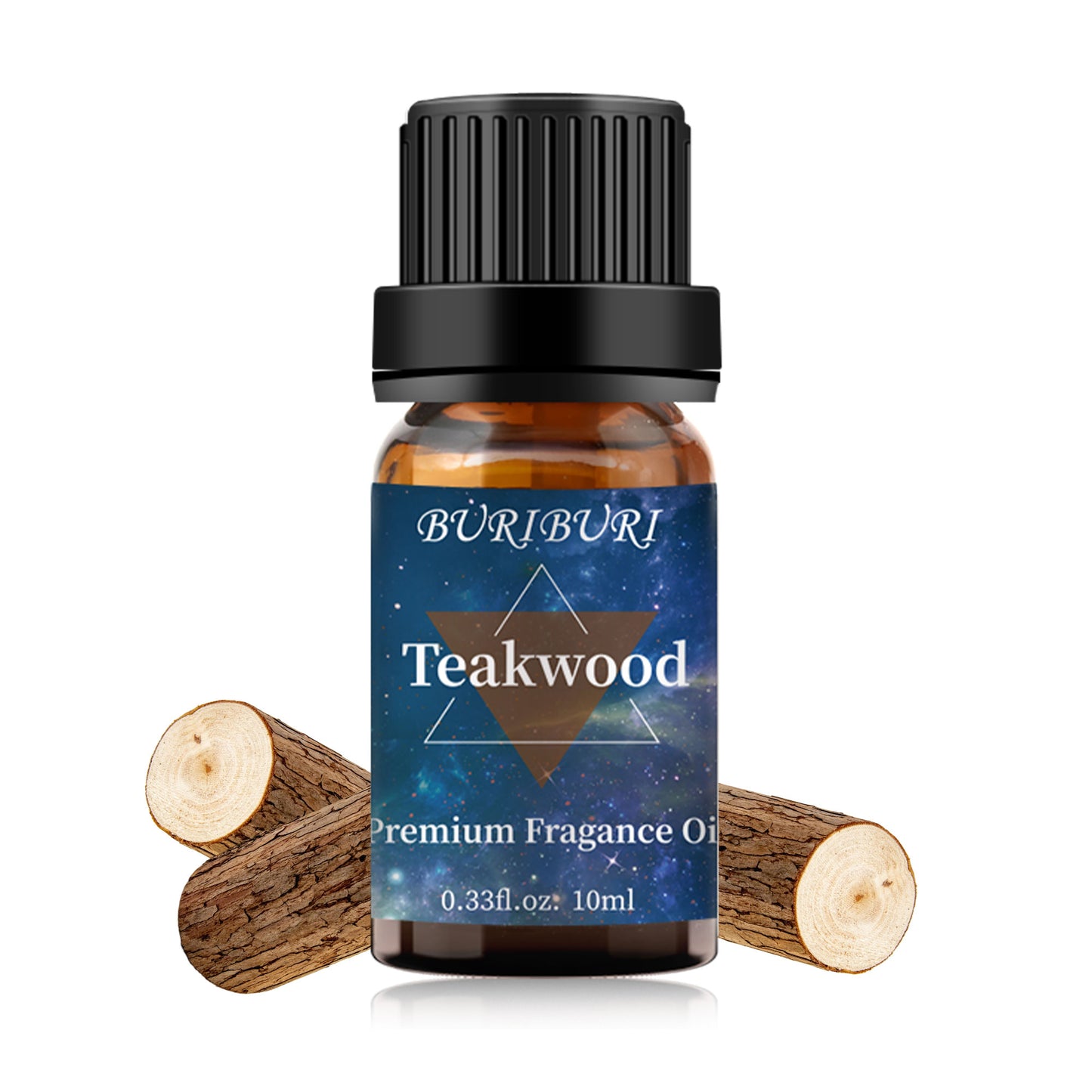 Premium Grade Teakwood Scented Fragrance Oil - 10ml