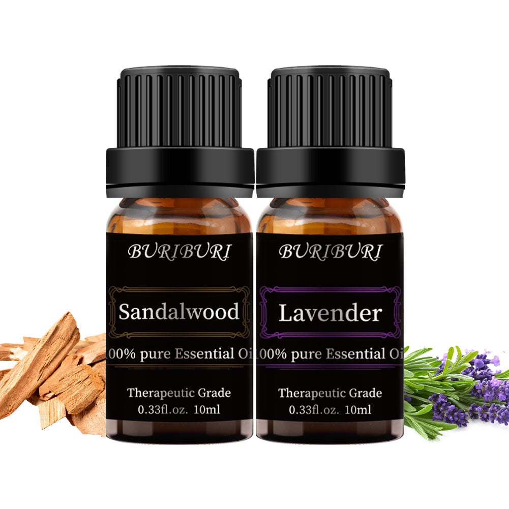 sandalwood lavender essential oil set