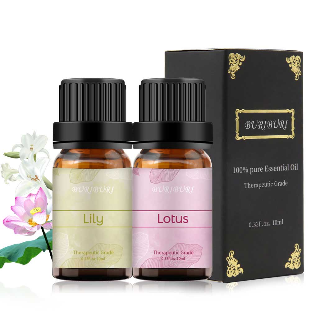 lily lotus essential oil set