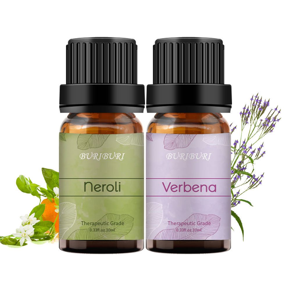 2pcs 10ml Neroli + Verbena Essential Oil Set