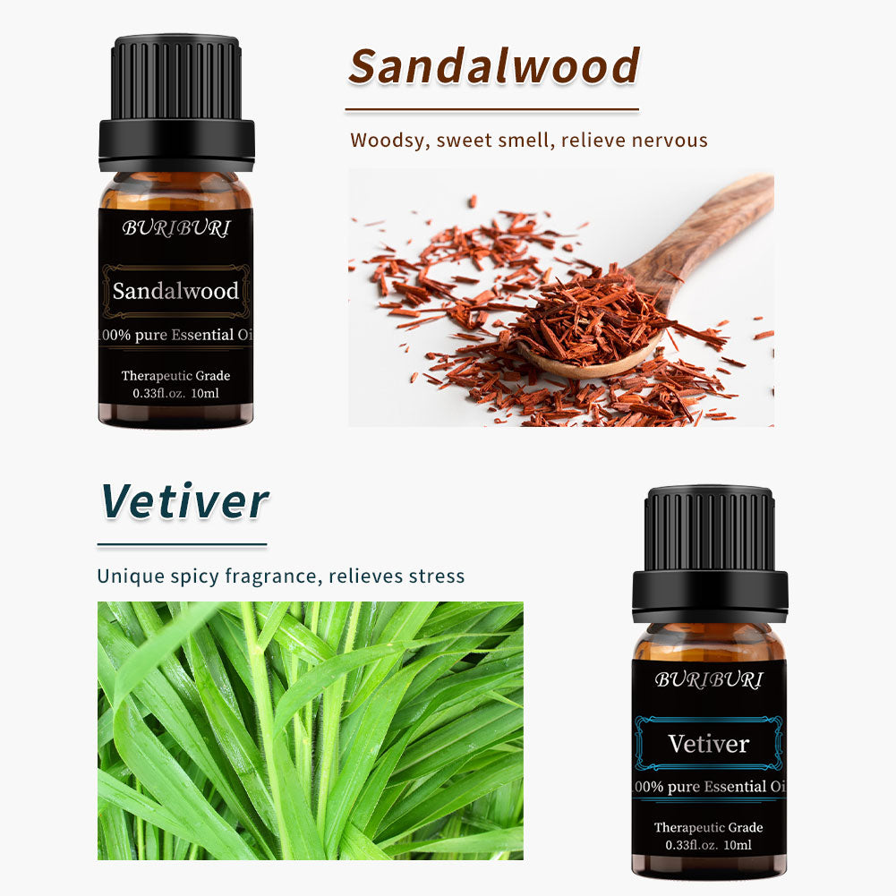 sandalwood cinnamon vetiver rosemary essential oil