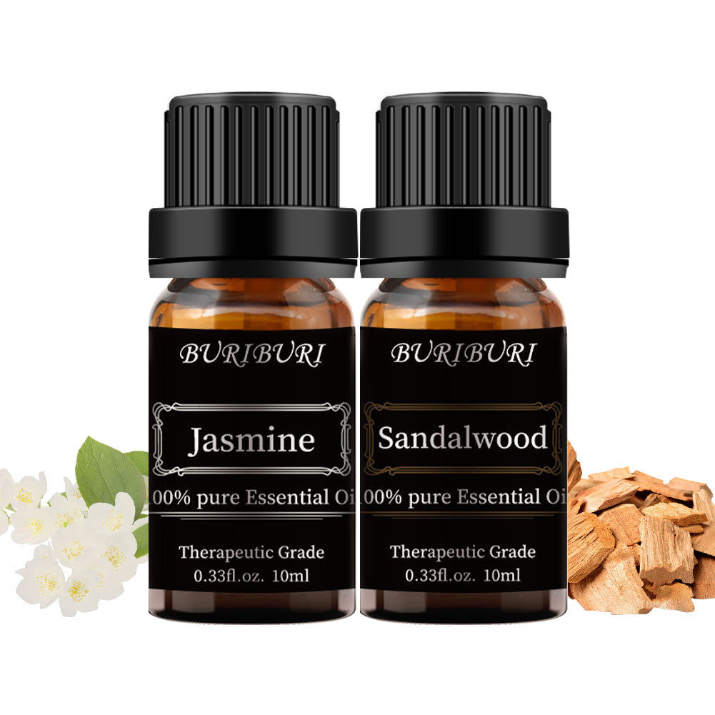 sandalwood jasmine essential oil set