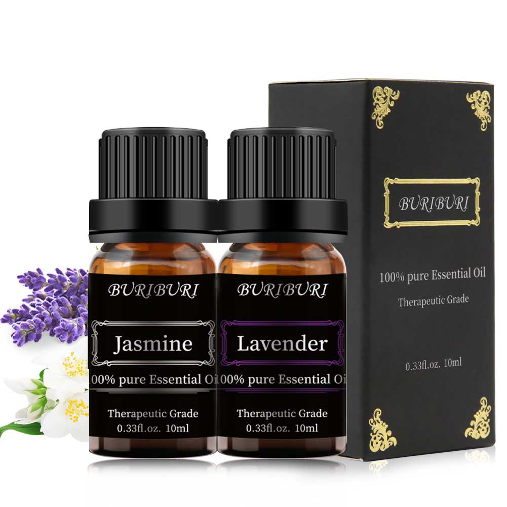 2pcs / 3pcs 10ml Natural Essential Oils Sets for Aromatherapy, Diffuser, Spa, Massage, DIY Bath Bomb & Candle Making