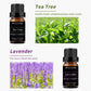 lavender,tea tree essential oil