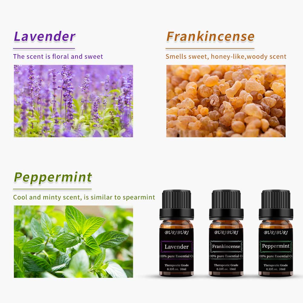 Lavender Frankincense Peppermint Diffuser Blends
