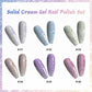 Shiny Glitter 6 Colors Set + Free 3-colors-in-1 (#24) Solid Cream Gel Polish