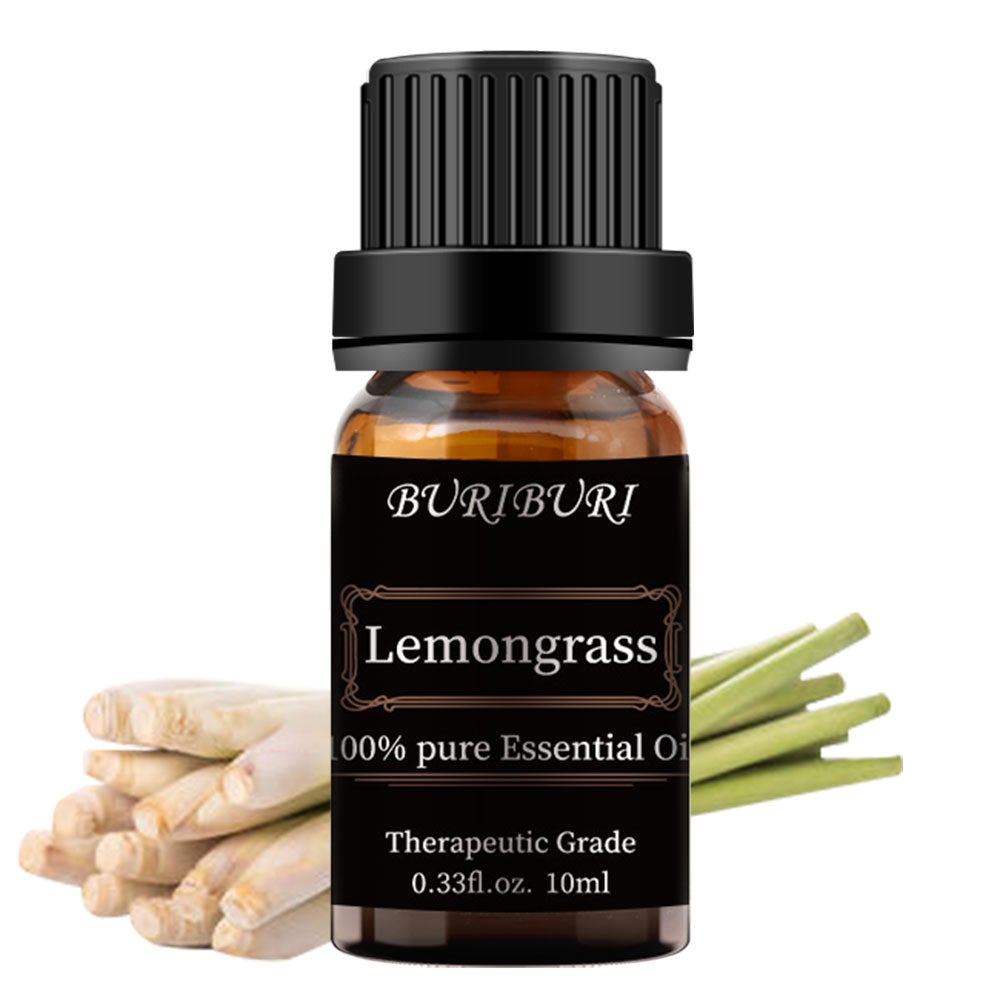 Spring Cleaning Diffuser Blends - Lavender Lemon Lemongrass Peppermint Essential Oils Set