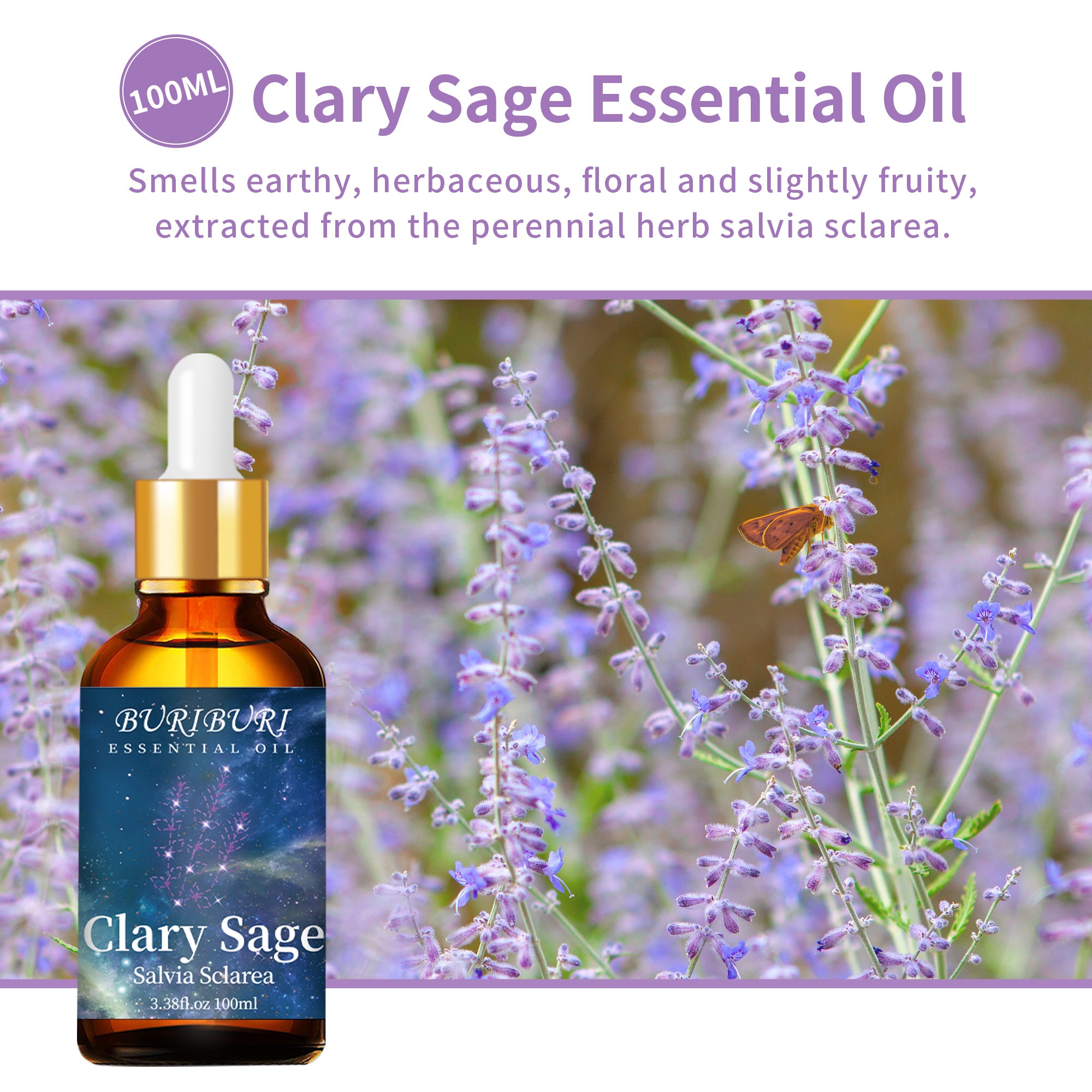 Clary Sage Essential Oil 