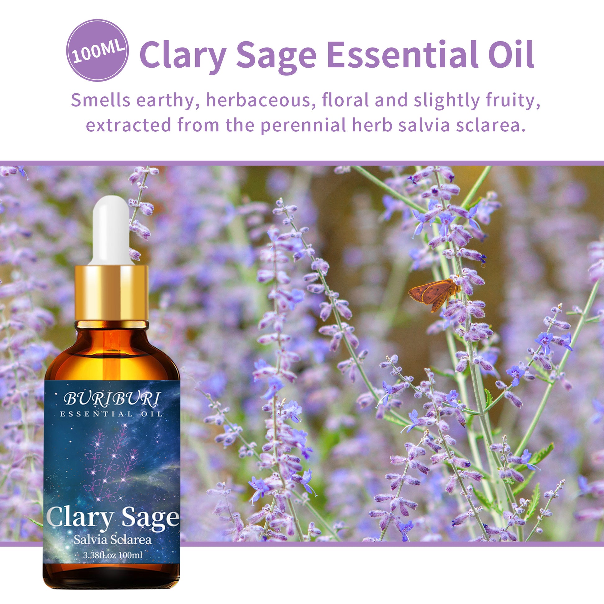 Clary Sage Essential Oil 