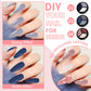 4pcs 3-Colors-in-1 Solid Cream Gel Polish 12 Colors - Beach For Vacation