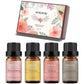 4pcs / 6pcs / 8pcs 10ml Natural Essential Oils Sets for Aromatherapy, Diffuser, Spa, Massage, DIY Candle Making