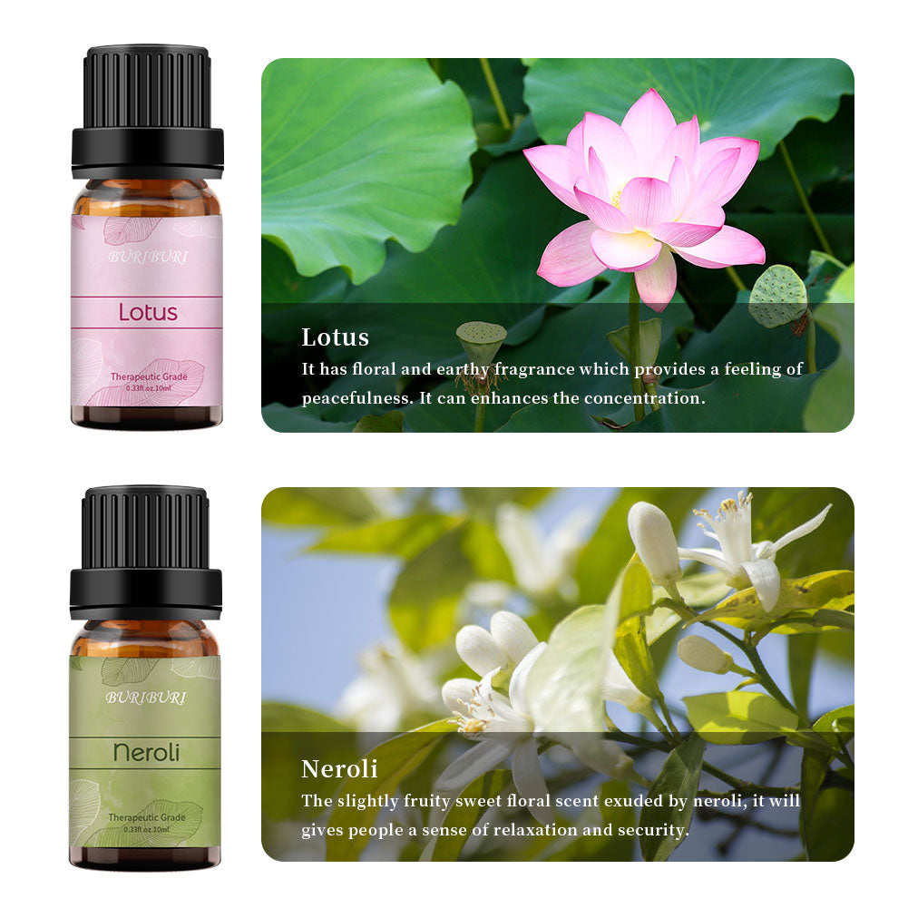 violet lotus myrtle neroli essential oil